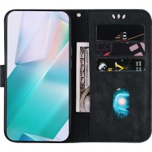 Colorful Shop Realme C61 Flip Folio Kabartmalı Sevimli Kaplan Cüzdan Kılıf Tutucu (Yurt Dışından)