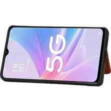 Colorful Shop Oppo A78 Için Kılıf Standı Fonksiyonu Manyetik Kart Tutucu Komple Kamera (Yurt Dışından)