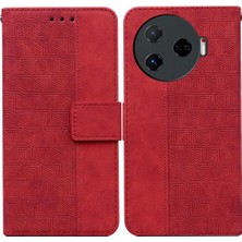 Colorful Shop Tecno Camon 30 Pro Kickstand Özelliği Için Flip Case Folio Cüzdan Kapak Çevirin (Yurt Dışından)