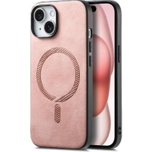 Colorful Shop IPhone 15 Için Flip Case Hafif Kablosuz Şarj Magsafe Araba Bağlar (Yurt Dışından)