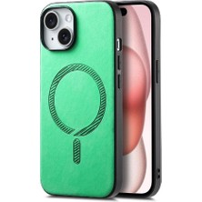 Colorful Shop IPhone 15 Için Flip Case Hafif Kablosuz Şarj Magsafe Araba Bağlar (Yurt Dışından)