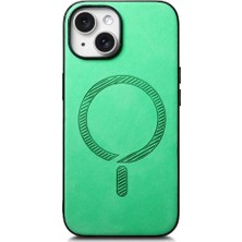 Colorful Shop IPhone 15 Için Flip Case Hafif Kablosuz Şarj Magsafe Araba Bağlar (Yurt Dışından)