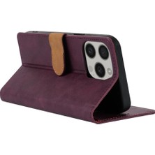 Colorful Shop IPhone 13 Için Flip Case Pro Çift Katmanlı Koruma Yan Cep Manyetik (Yurt Dışından)