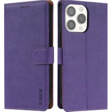 Colorful Shop IPhone 14 Için Flip Case Pro Manyetik Kapatma Anti Kayma Yan Cep Kartı (Yurt Dışından)