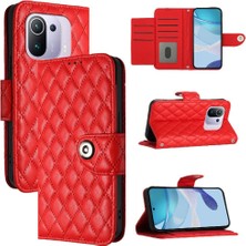 Colorful Shop Xiaomi 11 Pro 5g Kart Tutucu Bilek Şerit Darbeye Şık Kapak (Yurt Dışından)