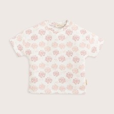 Chakra Secret Garden Baskılı T-Shirt Ekru