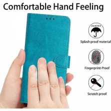Manyi Market Kart ile Toka ile Samsung Galaxy S24 Ultra Pu Deri Için Flip Case (Yurt Dışından)