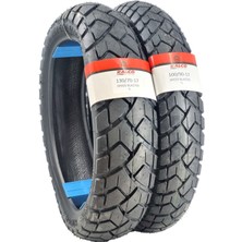 Ralco Tyres 130/70-17 ve 100/90-17 Takım Tl (Tubeless - Dubleks) Motosiklet Lastiği