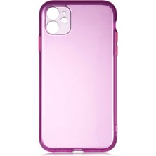 ZORE Apple iPhone 11 Uyumlu Kılıf Zore Bistro Kapak, Mor