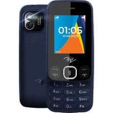 Itel İT2166 Deep Blue Tuşlu Cep Telefonu Siyah