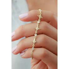 Silvano Jewelry 925 Ayar Gümüş Trend Bileklik