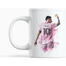 Nino Store Lionel Messi Inter Miami 10 Numara Futbol Taraftar Hediyelik Baskılı Kupa Bardak