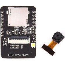 Robotik Hobi Merkezi - ESP32-CAM Wifi Bluetooth Geliştirme Kartı + OV2640 Kamera Modül