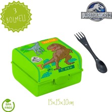 Jurassic World T-Rex Lisanslı Suluk/matara + Beslenme Kabı 2 Li Set