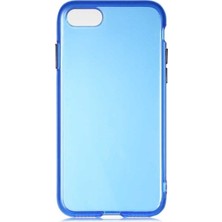 ZORE Apple iPhone 7 Uyumlu Kılıf Zore Bistro Kapak, Mavi