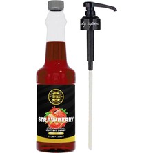 By Tüfekçi Aromalı Kahve, Pasta ve Kokteyl Şurup 750ML ve Şurup Pompası Avantajlı Set