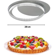 Pastry Planet Alüminyum Tart Kalıbı (Efes Tart Kalıbı)