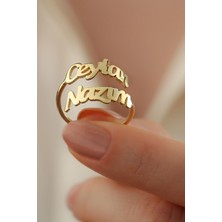 Silvano Jewelry 925 Ayar Gümüş Isimli Yüzük