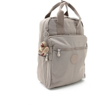 Çanta Trend Sanmorris Unisex Suya Dayanıklı Krinkıl Kumaş Çok Gözlü Büyük Boy Laptop Okul ve Sırt Çantası