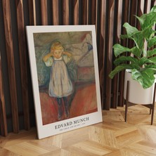 Pegziz Edvard Munch Sanatsal Tablo Salon Duvar Dekroasyonu Kanvas Tablo