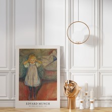 Pegziz Edvard Munch Sanatsal Tablo Salon Duvar Dekroasyonu Kanvas Tablo