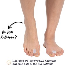 Aps Silikon Parmak Arası Makara Halluks Walgus Yüksek Kalite