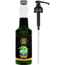 By Tüfekçi Nane Aromalı Kahve, Pasta ve Kokteyl Şurup 750 ml ve Şurup Pompası Avantajlı Set