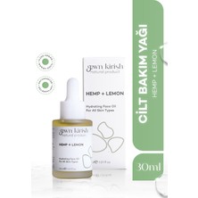 Gewn Kirish Gew'n Kirish Hemp + Lemon Cilt Bakım Yağı 30 ml