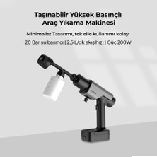 Neutron  Taşınabilir Şarjlı Yüksek Basınçlı Araç Yıkama Makinesi