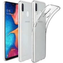 Samsung Galaxy A20E Uyumlu Kılıf Zore Süper Silikon Kapak