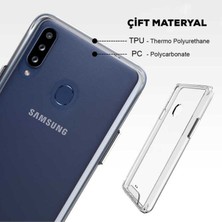 Samsung Galaxy A20S Uyumlu Kılıf Zore Gard Silikon