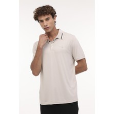 Lumberjack ml Luke 12ITL1061 4fx Bej Erkek Kısa Kol T-Shirt