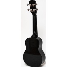 Valler UK110 Krom Burgu Siyah Soprano Ukulele