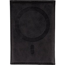 Zore Crd-08 Magsafe Magnetik Yapıştırmalı 5 Hazneli Mıknatıslı Kartlık