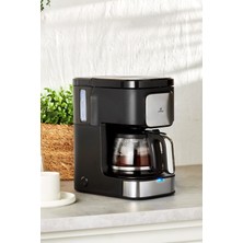 Karaca C / F Coffee Brew Inox 2 In 1 Aroma Özellikli Filtre Kahve ve Çay Demleme Makinesi Cam 0-1 L 50 Hz