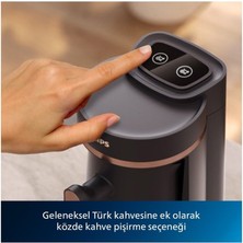 Philips Türk Kahvesi Makinesi Siyah & Bakır 250 gr Türk Kahvesi Hediye C / F Modern Plastik 50 Hz / 60