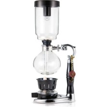 By Tüfekçi Yama Glass Coffee Sifon (Syphon) Filtre Kahve Demleme Makinası 3 Cup Mor-12-Sfn-3 Cam Filtre