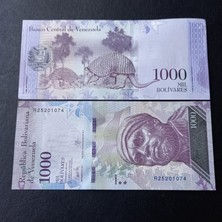 Escoines Koleksiyon 2017 Venezuela 1000 Bolivar Çil Eski Yabancı Kağıt Para - 3996366953DC941732