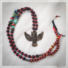 Z Jewelry Art Bhupu - Etnik Otantik Bohem Kadın Erkek Baykuş Puhu Kolye