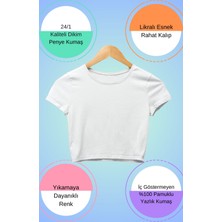 Fuddy Moda Sevimli Kuromi Baskılı Kız Çocuk Crop Top, Kuromi Baskılı Çocuk Crop Bluz