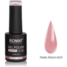 Roniki Sedefli Kalıcı Oje Pearl Peach Ke75 10  ML