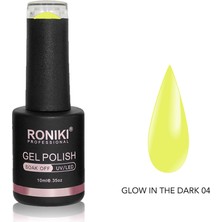 Roniki Kalıcı Oje Karanlıkta Parlayan Neon Glow In The Dark 04 10  ML