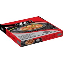 Weber Küçük Yuvarlak Sırlı Pizza Taşı 26CM - Glazed Pizzastone Small 26CM