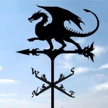 Progress1 Weather Vane Açık Çiftlik Ahır Sahne 20ınch Ejderha (Yurt Dışından)