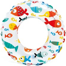 Peda Toy Deniz Havuz Can Simiti 61 cm 6-10 Yaş Balık Deseni Basklı