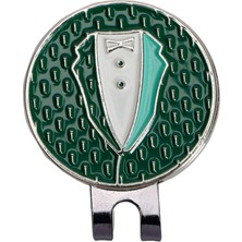 Attract Golf Işaretleyici Ş Golf Eldivenleri Ş Çanta Metal Golf Aksesuarları Yeşil (Yurt Dışından)