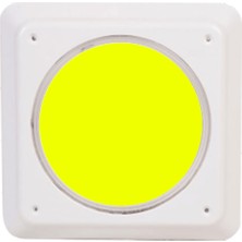 Cata Slim Flat Kare Sıva Üstü LED Havuz Aydınlatma Ampülü Lamba Sarı 230MM x H33MM 30W