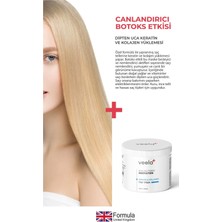 Veela Yıpran MLş Saçlar Için Kolajen Ve Keratin Bakım Maskesi - Keratin & Collagen Hair Mask