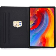 XFashion Lenovo Tab M11 Deri Kart Yuvaları Tablet Kapağı (Yurt Dışından)