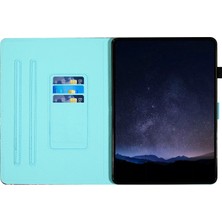 XFashion Samsung Galaxy Tab 10.4 (2022) / (2020) T500 Deri Kart Tutucu Tablet Kılıfı (Yurt Dışından)